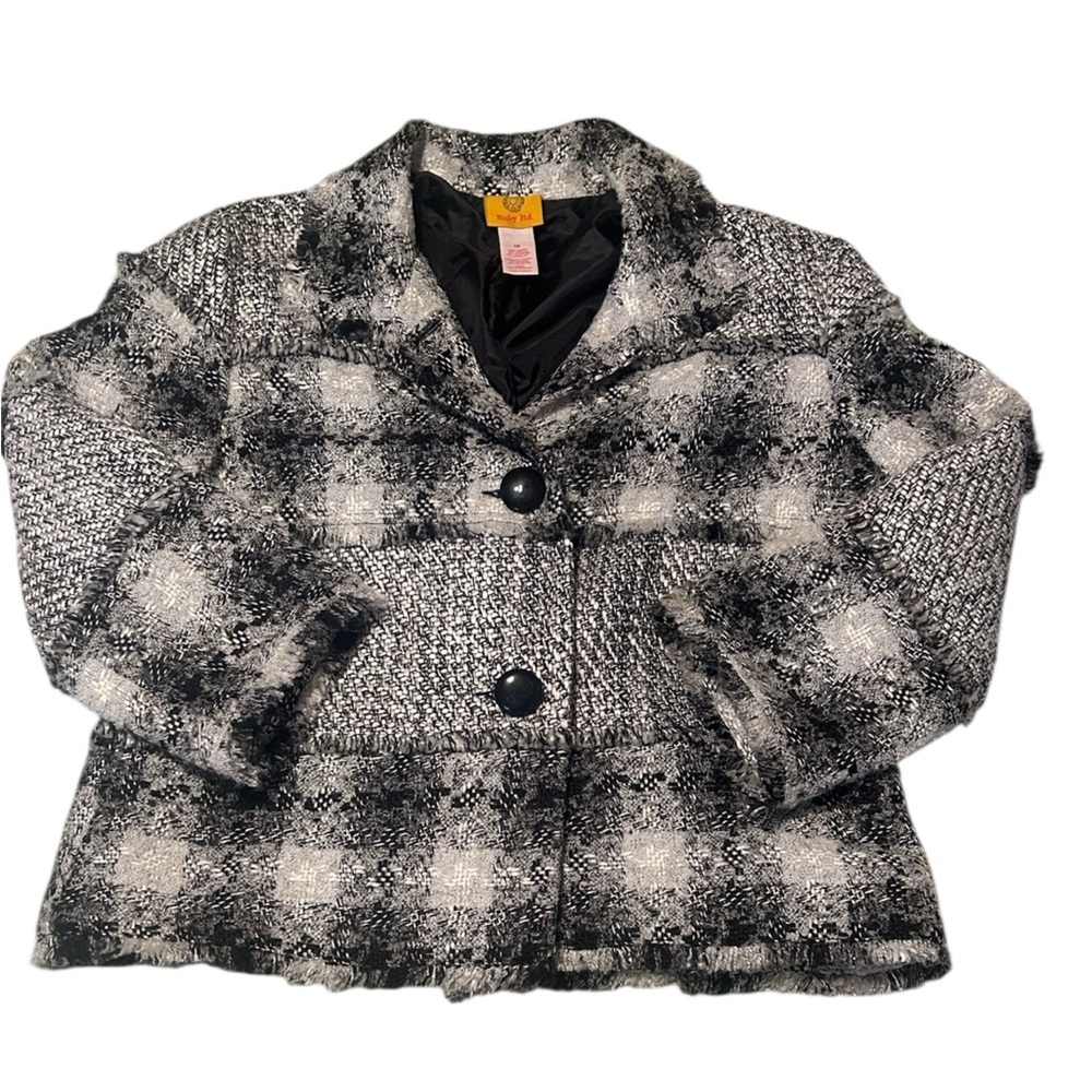 Ruby Rd, Jacket w/ Fringed Hems - Picture 9 of 9